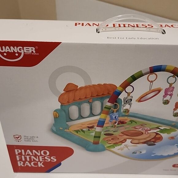 Baby Play Mat Baby Gym Musical Activity Center Kick Piano Fitness Rack Tummy Tim - Picture 6 of 6